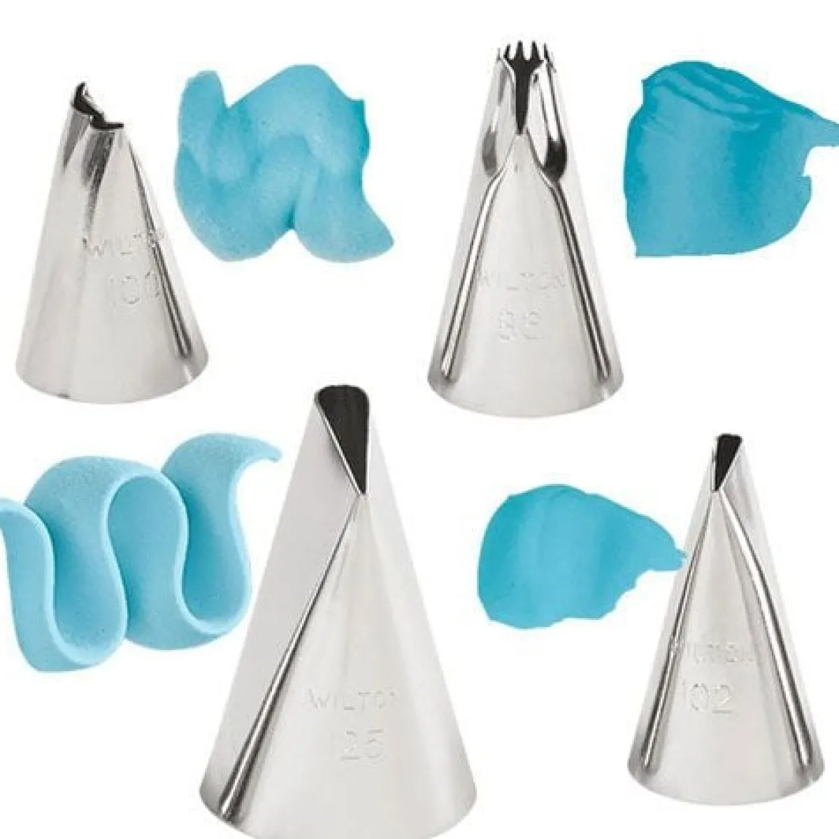 Outlet Wilton Spuitmondjes Set (#86, #100, #102, #125)