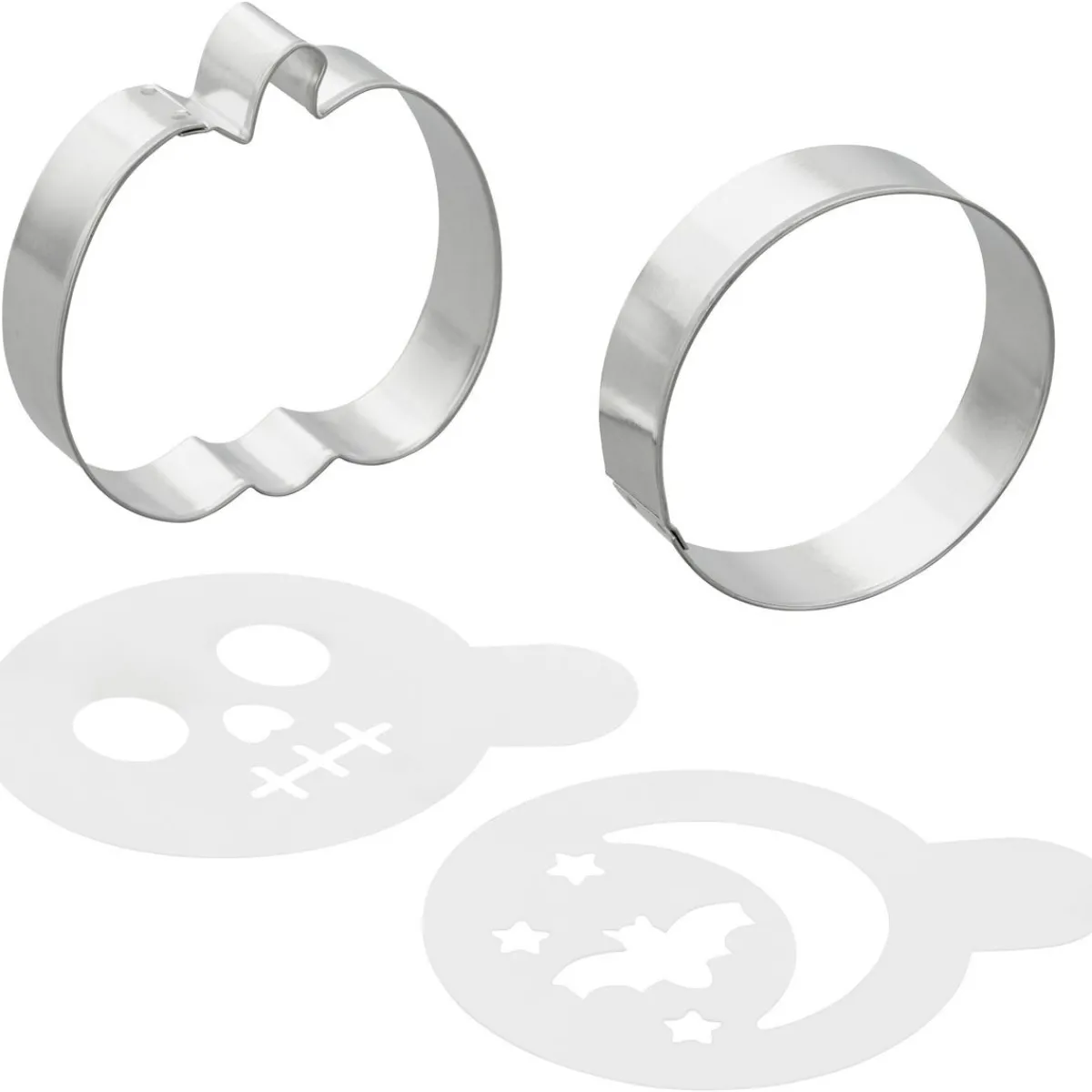 Online Wilton Uitsteker & Stencil Halloween Set/4